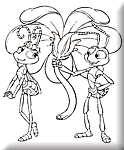 1001 pattes coloriage de tilt la fourmi