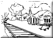coloriage train