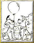 coloriage disney dalmatien