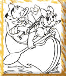 coloriage de donald