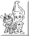 coloriage jimmy neutron