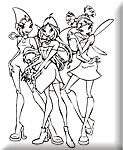 coloriage winx 